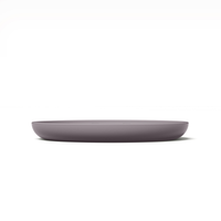 Thumbnail for Circular modern lavender silicone lick mat designed for use with ceramic bowl for dogs and cats